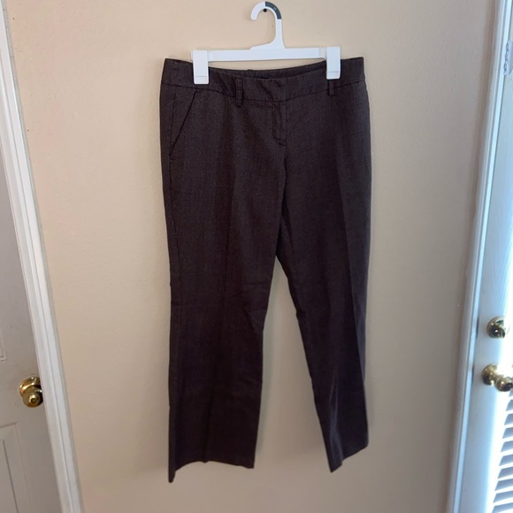 y2k vintage fashion trousers high waisted slacks brown formal indie dress pants - Picture 5 of 13